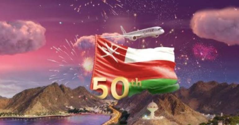 Qatar Airways celebrates Oman’s 50th National Day with special offers