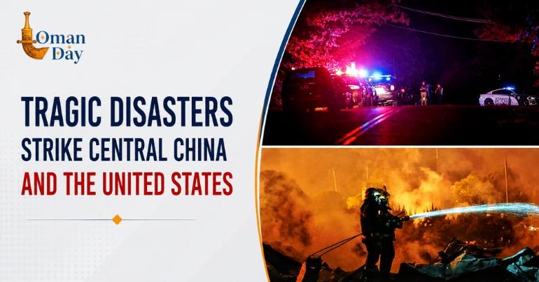 China Explosion and Oklahoma Shooting