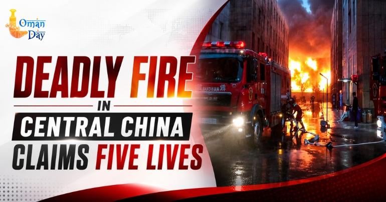 China residential fire