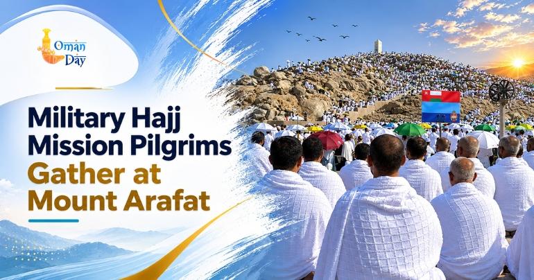 Military Hajj mission Arafat