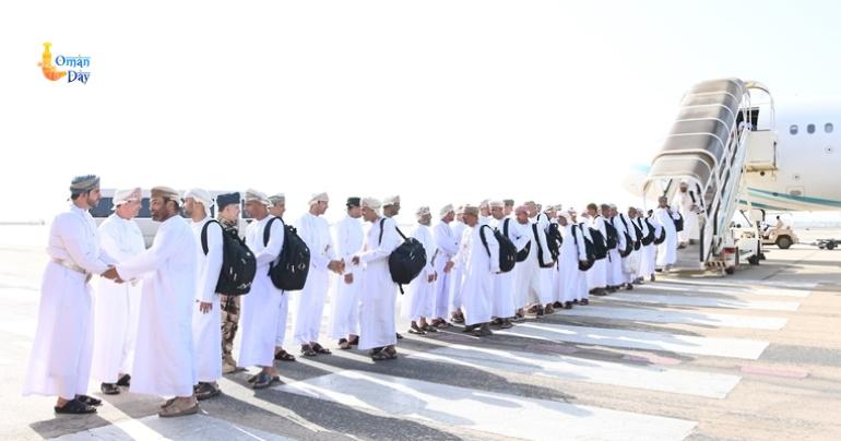 Oman military Hajj mission