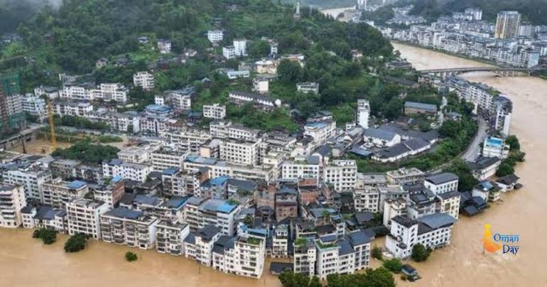 China floods