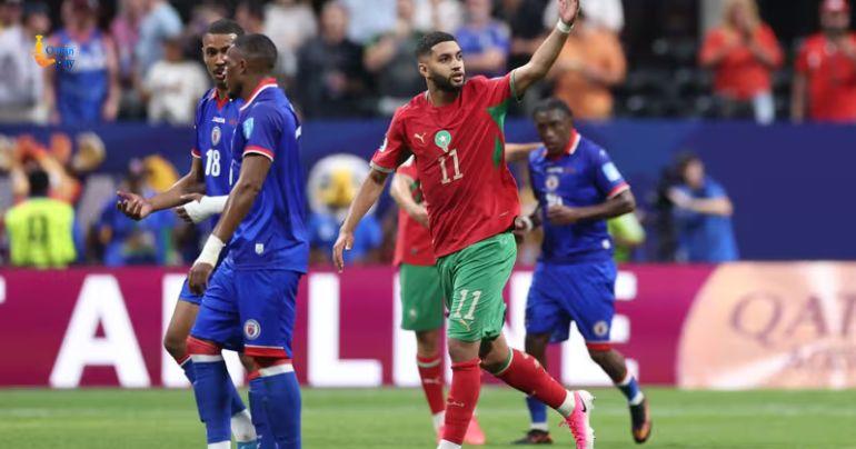 Morocco vs Haiti 4-2