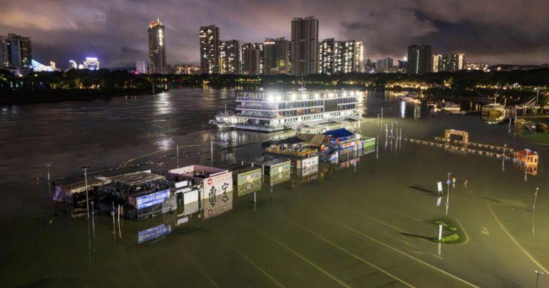 China storm death toll