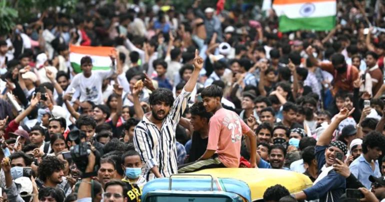 social media protest india