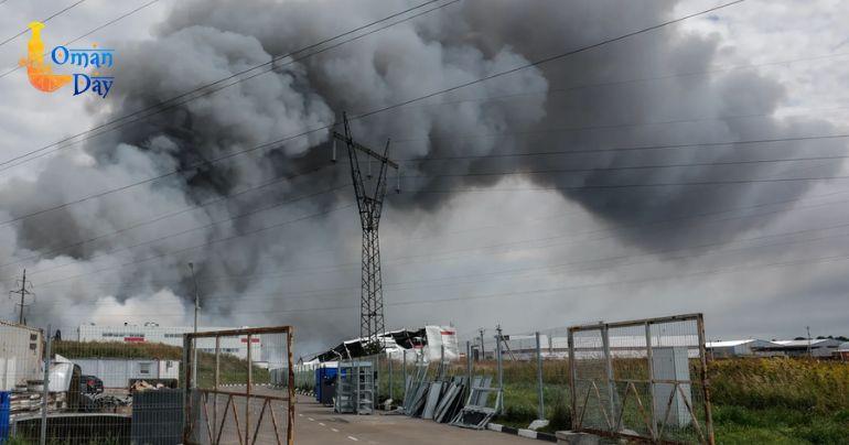 Amur Gas complex fire