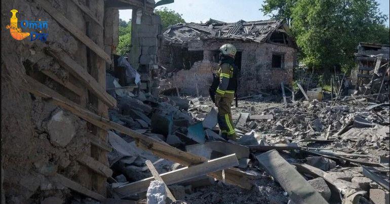 Russian missile strike Kyiv