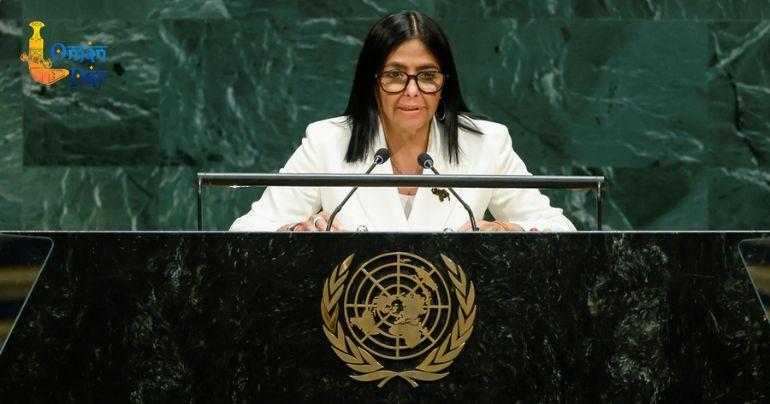 Delcy Rodriguez UN