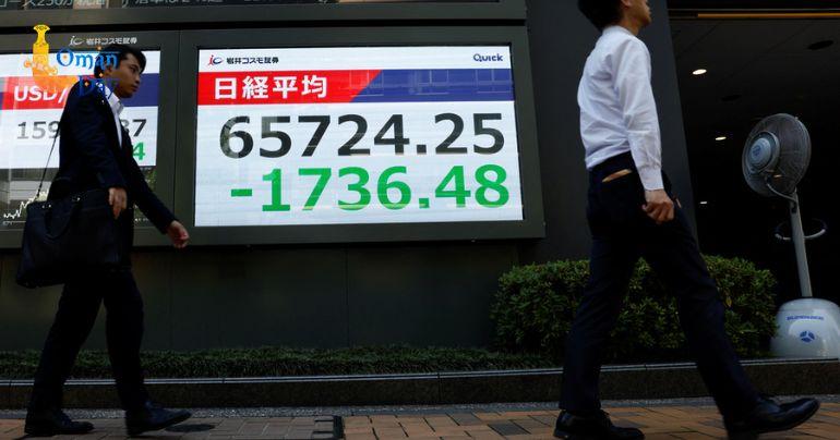 Nikkei index drop
