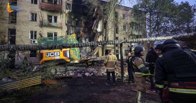 Russian drone attack Kharkiv,
