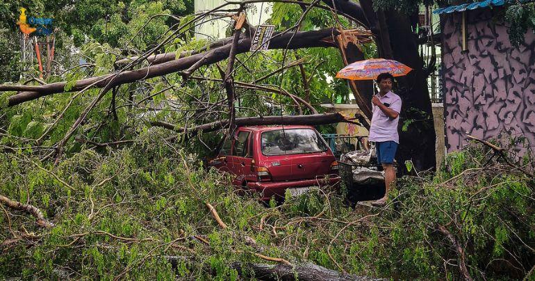 Cyclone Arnab India